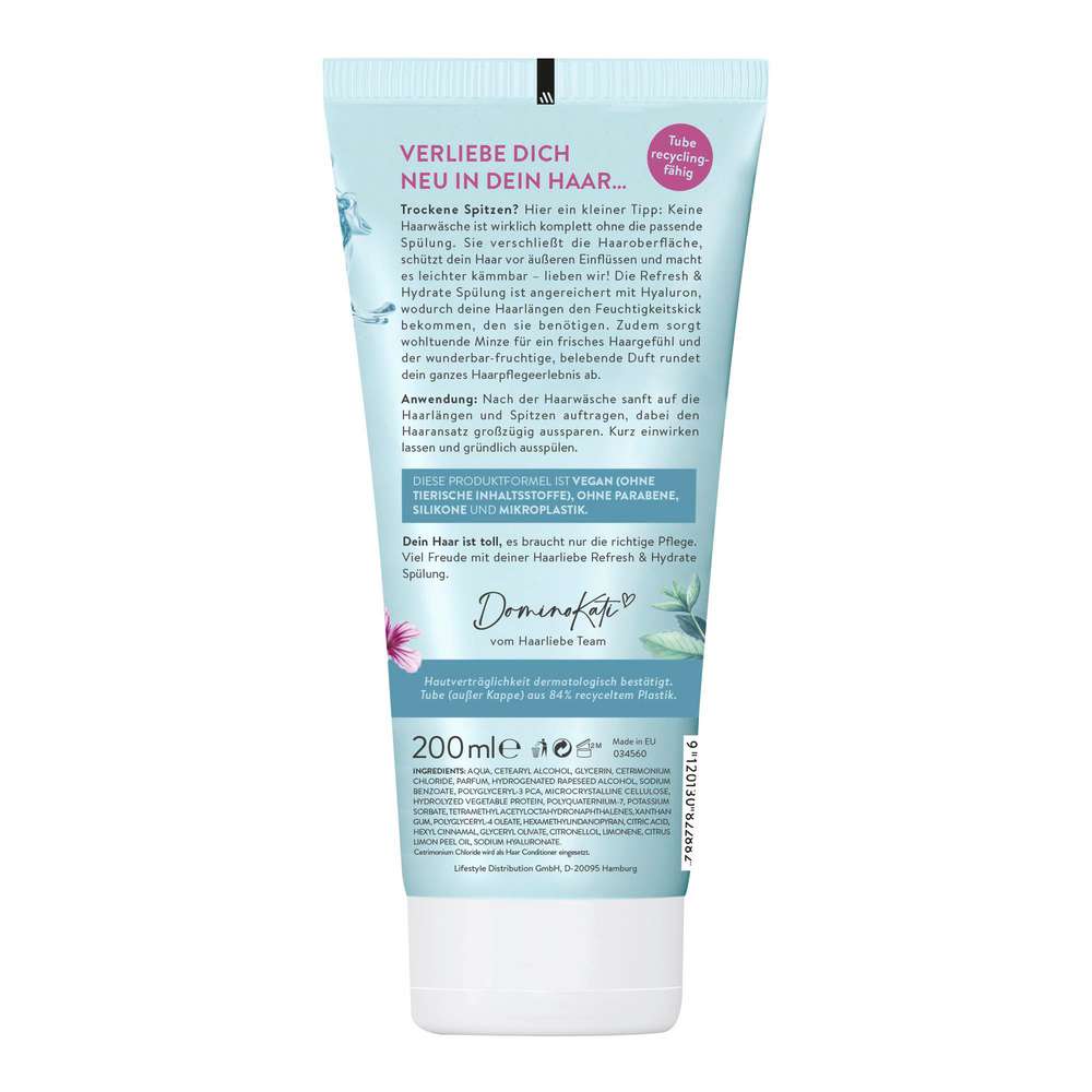 Produktabbildung Haarliebe Spülung, Refresh & Hydrate