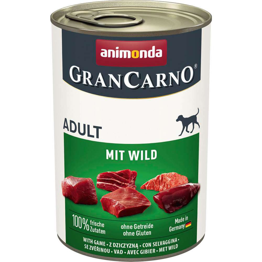 Produktabbildung Gran Crano Hunde-Nassfutter Adult, Rind/Wild