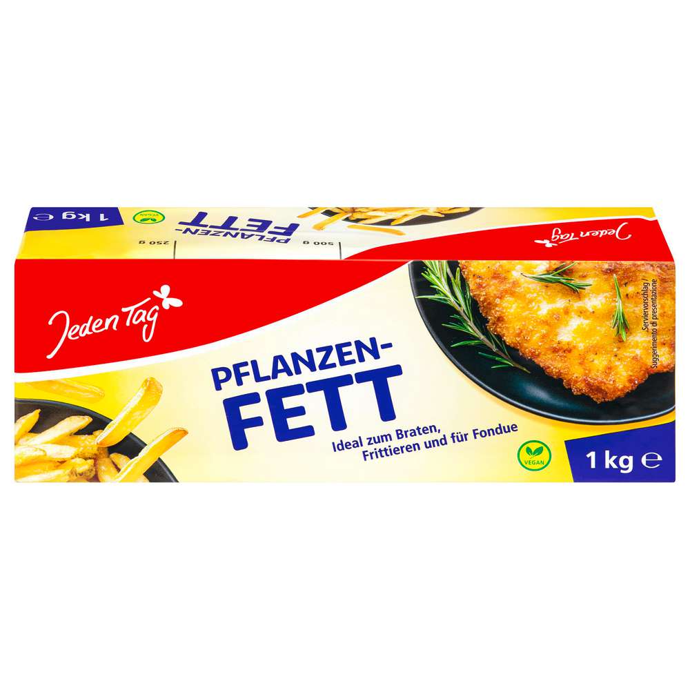 Produktabbildung Jeden Tag Pflanzenfett