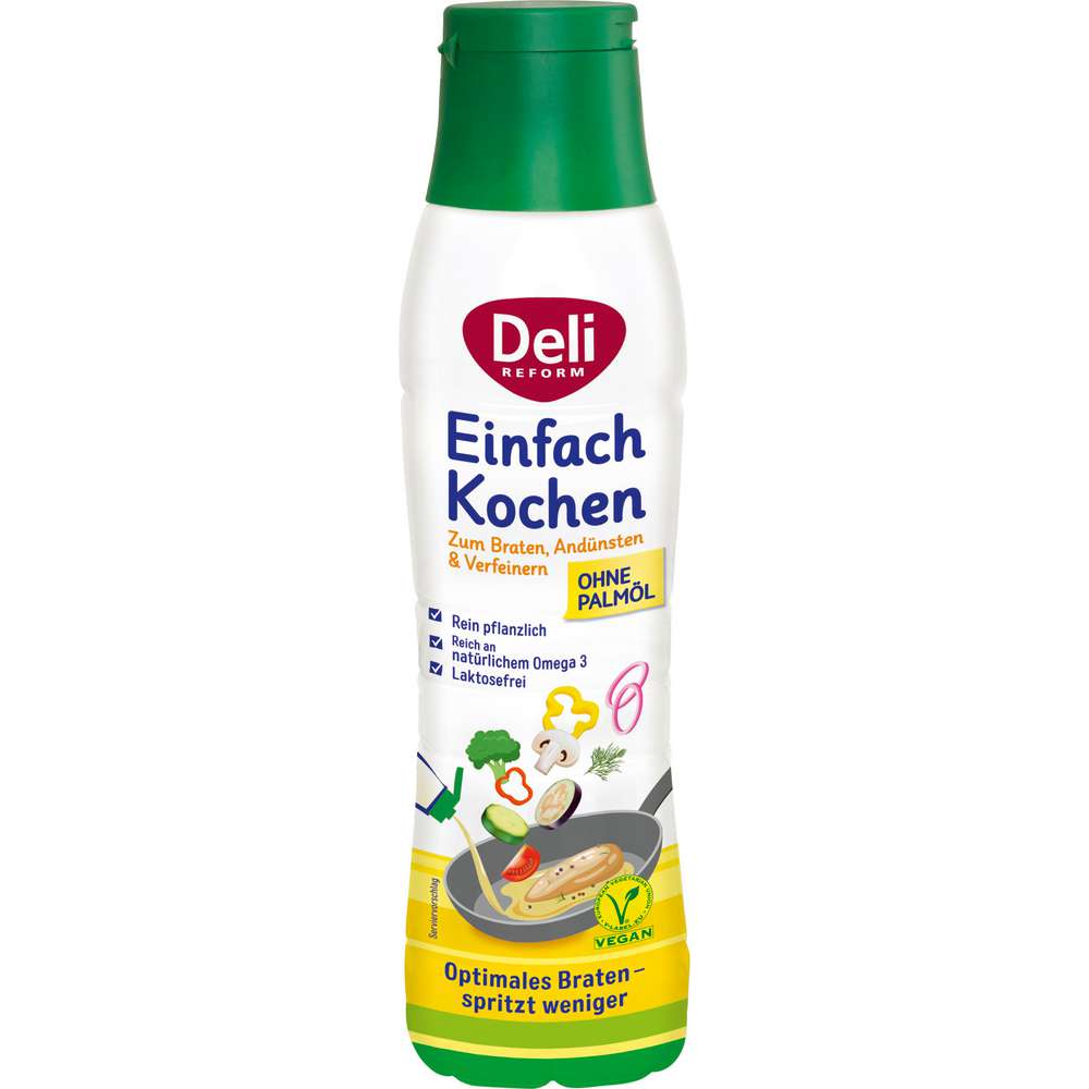 Produktabbildung Deli Reform Pflanzenfett, einfach Kochen