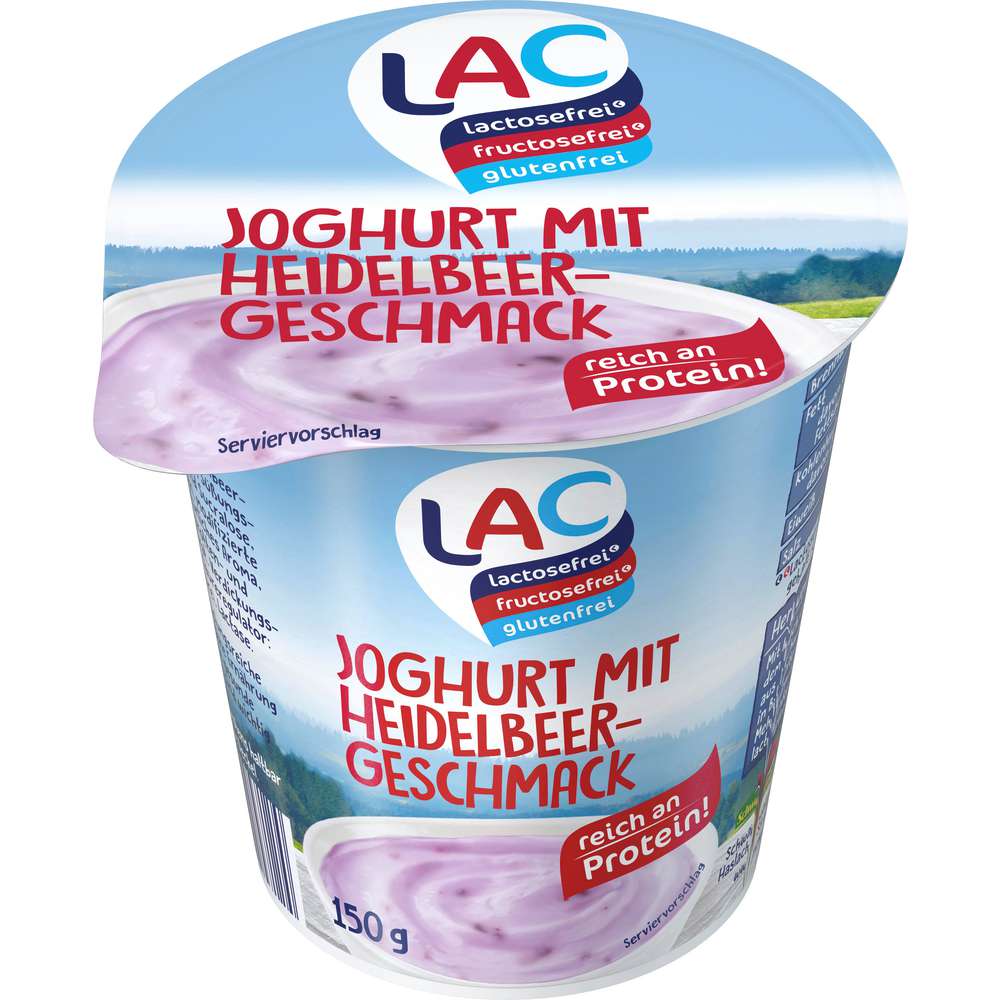 Produktabbildung LAC Joghurt Heidelbeere
