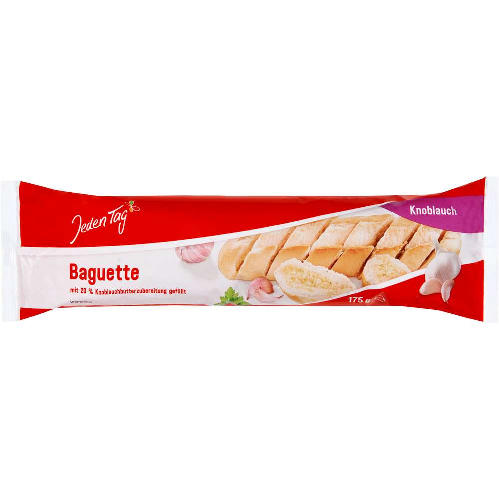 Produktabbildung Jeden Tag Knoblauchbutterbaguette