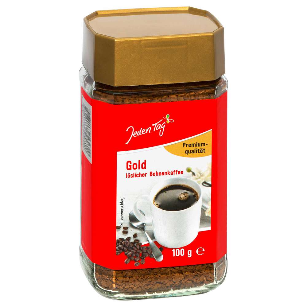 Produktabbildung Jeden Tag Instant Kaffee Gold