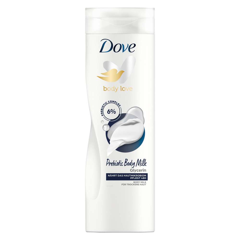 Produktabbildung Dove Probiotic Body Milk, Glycerin, für trockene Haut
