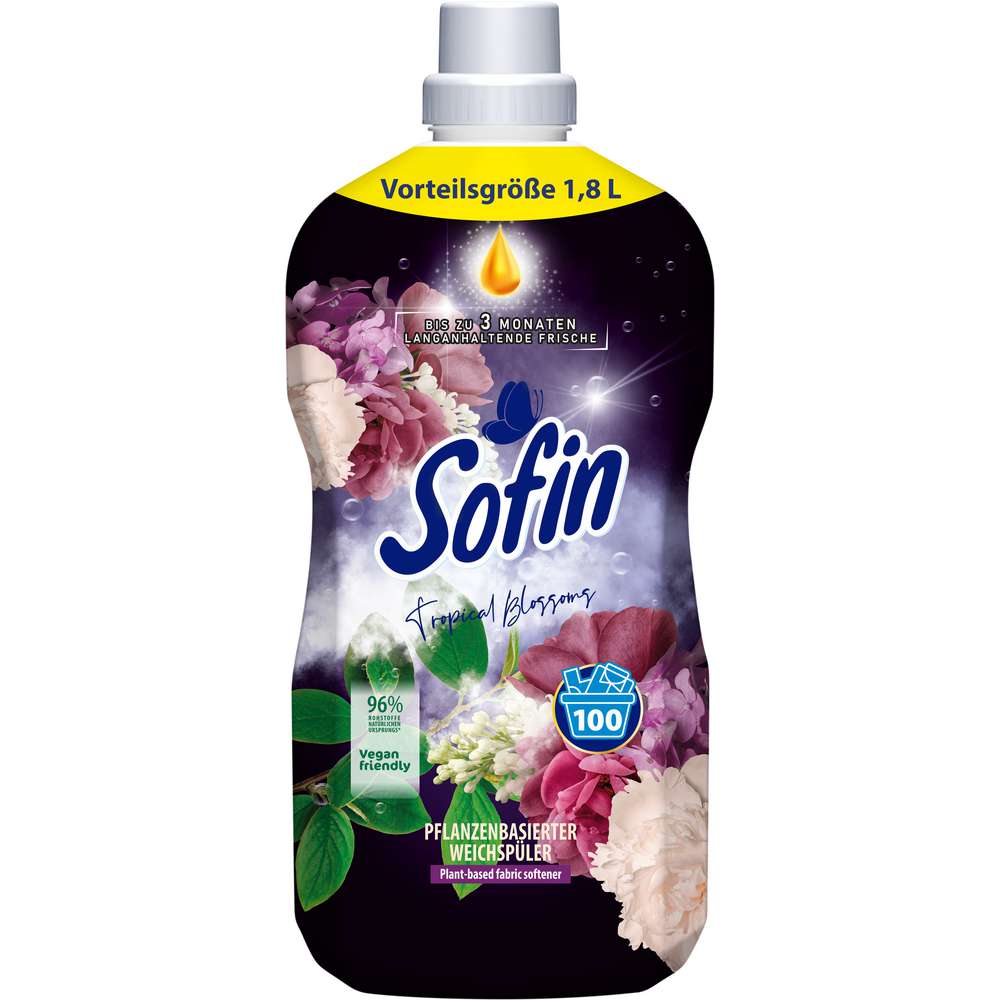 Produktabbildung Sofin Weichspüler. Tropical Blossom