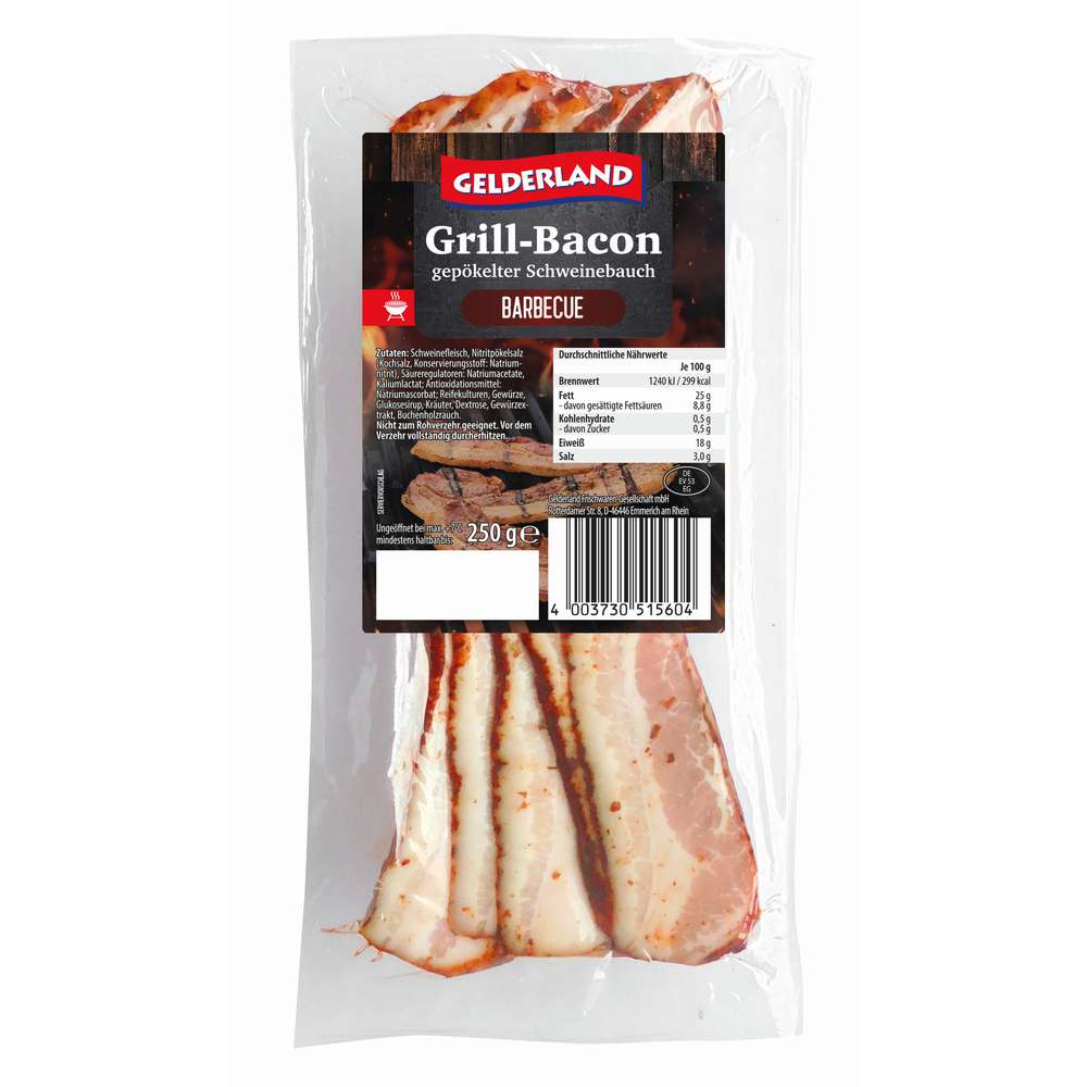 Produktabbildung Gelderland Grill-Bacon BBQ