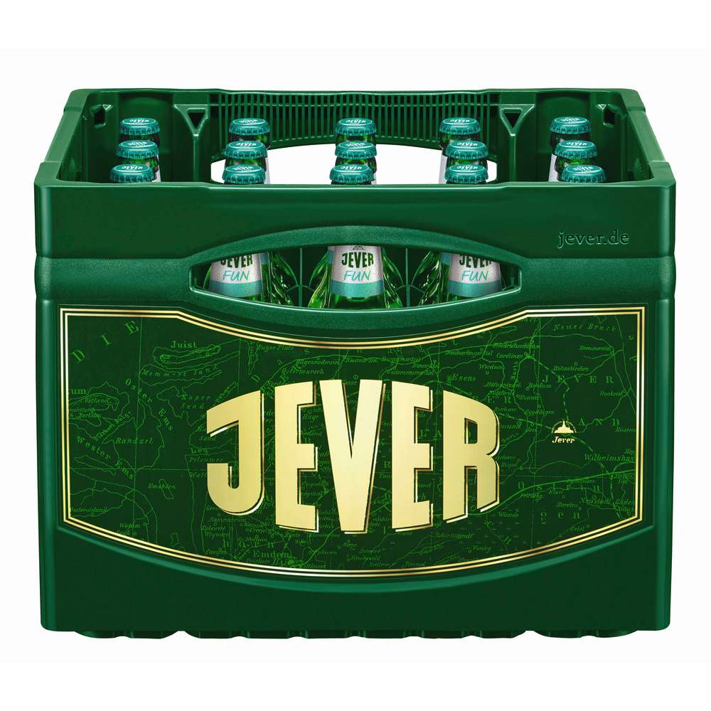 Produktabbildung Jever Pilsener Bier Fun, alkoholfrei (20x 0,500 Liter)