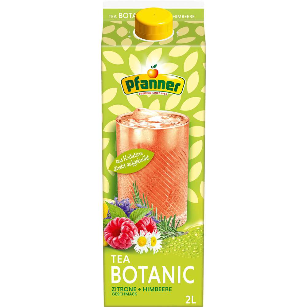 Produktabbildung Pfanner Botanic Eistee, Himbeer-Rosmarin