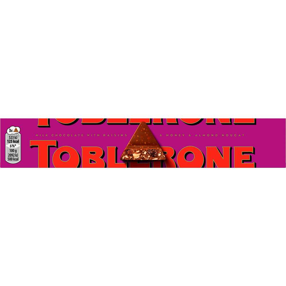 Produktabbildung Toblerone Schoko-Milch Riegel, Fruit & Nut