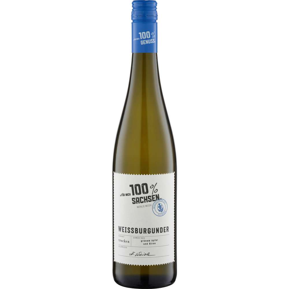 Produktabbildung Weinhaus Freyburg 100 % Sachsen Weißburgunder Kabinett, Weißwein