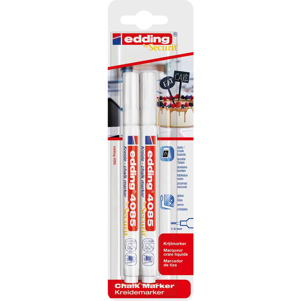 Produktabbildung Edding Kreidemarker weiß