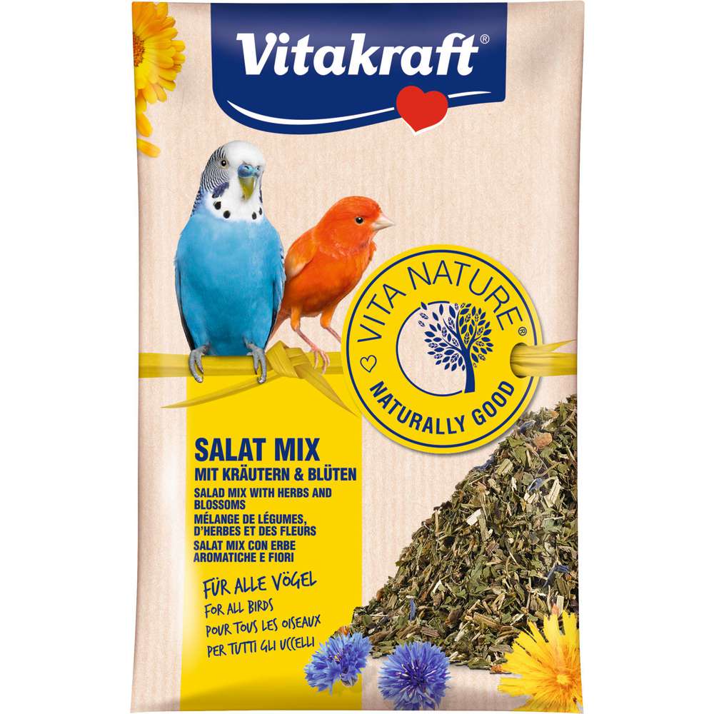 Produktabbildung Vitakraft Vogel Snack Vita Nature, Salat Mix