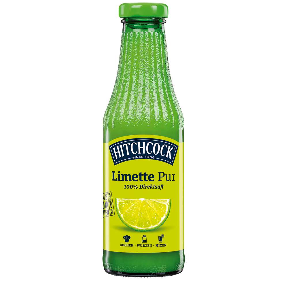 Produktabbildung Hitchcock Limetten Saft pur