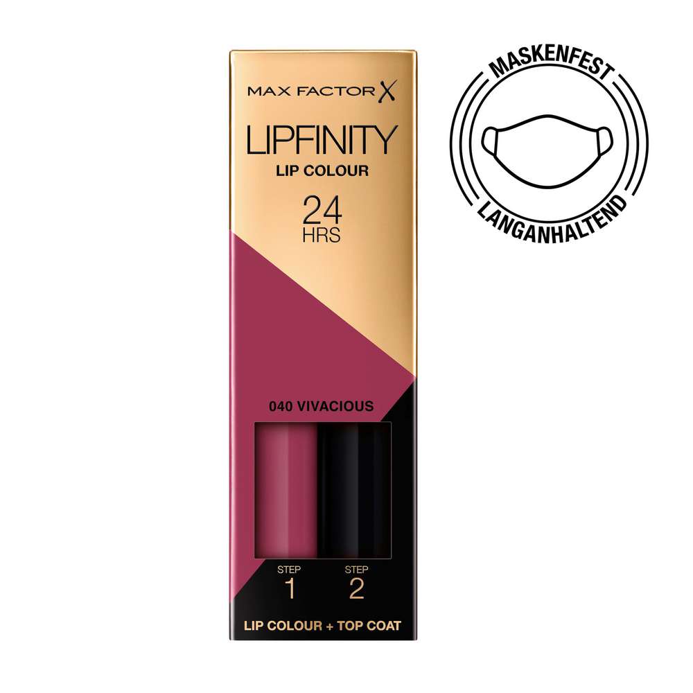 Produktabbildung Max Factor Lippenstift Lipfinity Lip Colour, Vivacious 40
