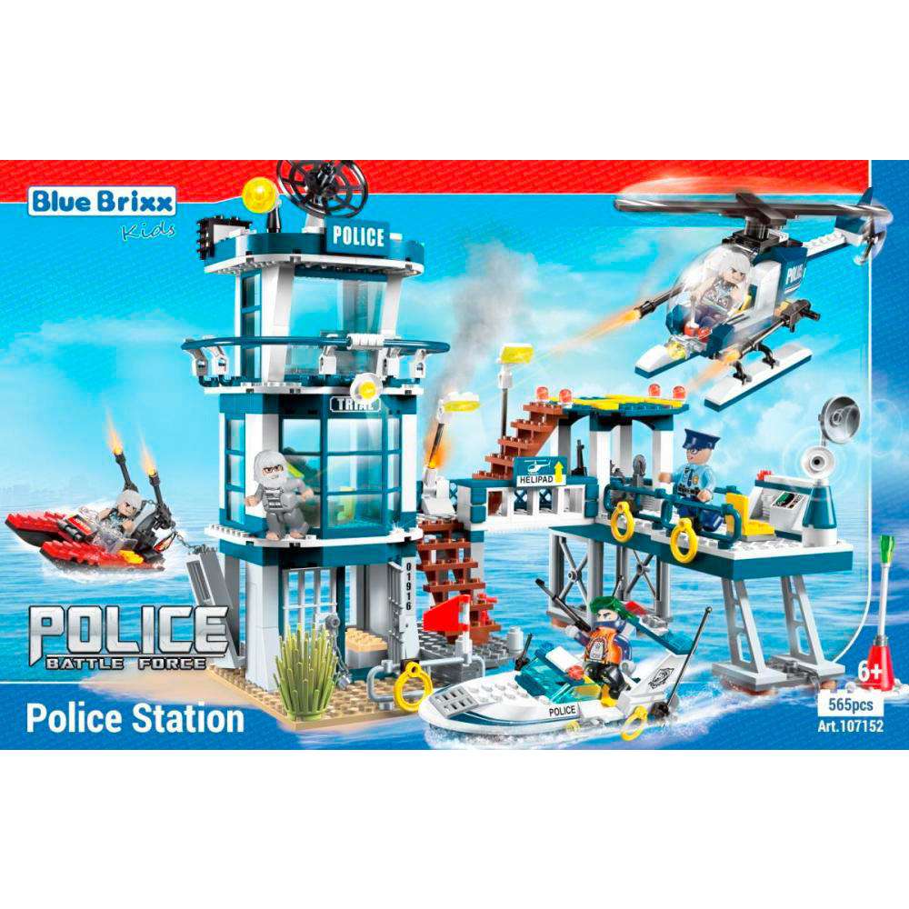 Produktabbildung Blue Brixx 107152 - Stadtpolizei Polizeistation