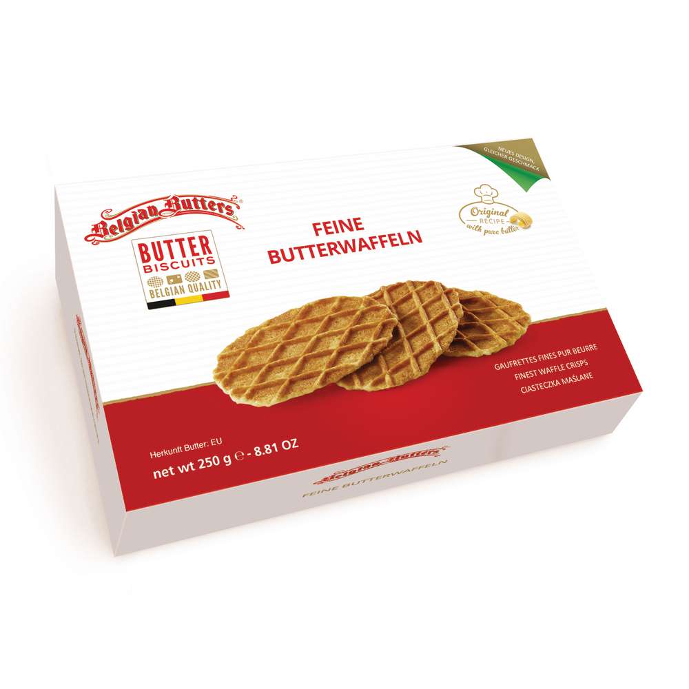 Produktabbildung Belgian Butters Belgische Butterwaffeln