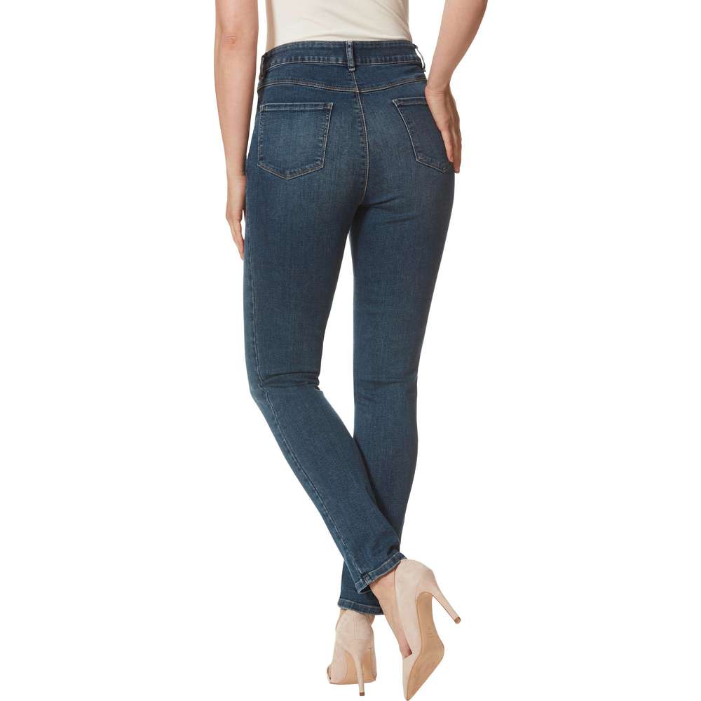 Produktabbildung  Damen-Hosen lang Flore, medium blue Gr. 42/28