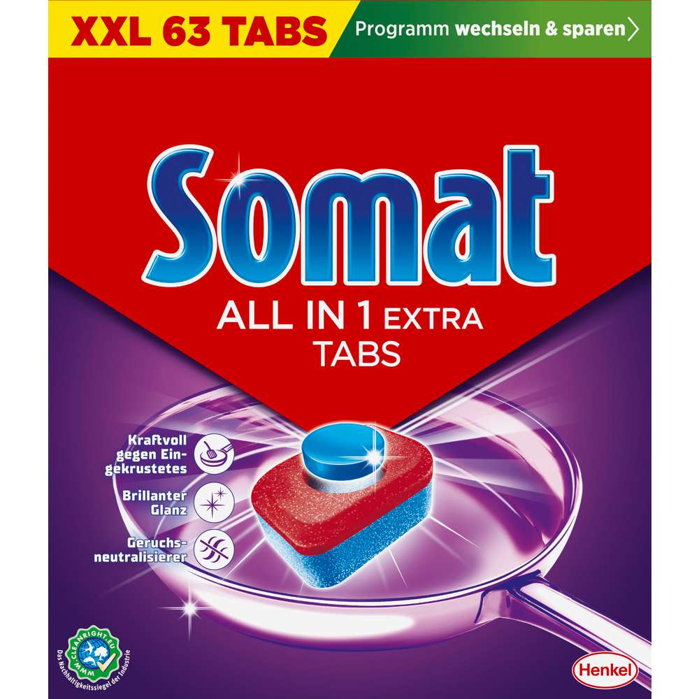 Produktabbildung Somat Spülmaschinen-Tabs, All-in-1 Extra