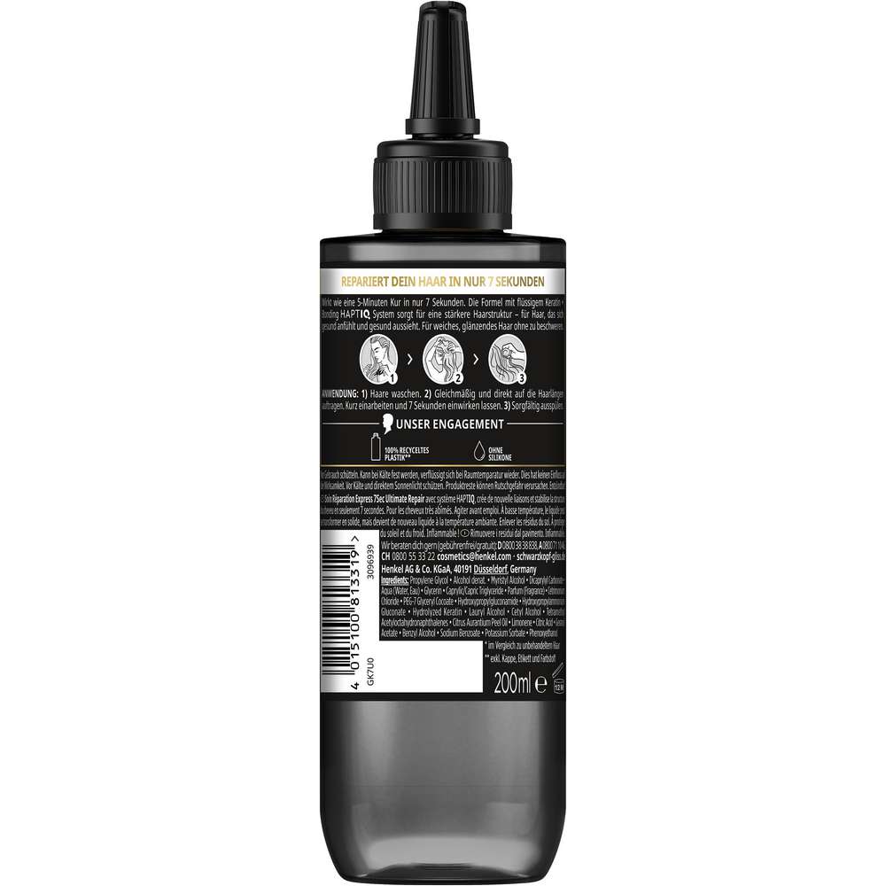 Produktabbildung Schwarzkopf Gliss Kur Express-Repair Haarkur Intensive Pflege