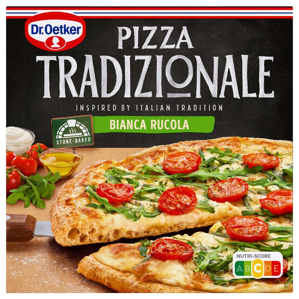 Produktabbildung Dr. Oetker Pizza Tradizionale, Bianca Rucola, tiefgekühlt