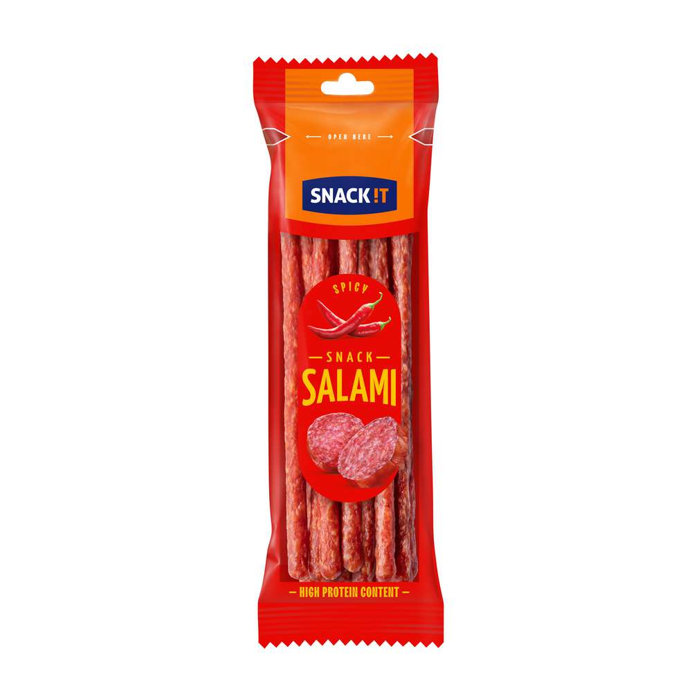 Produktabbildung Snack!T Snack Salami Sticks, Spicy
