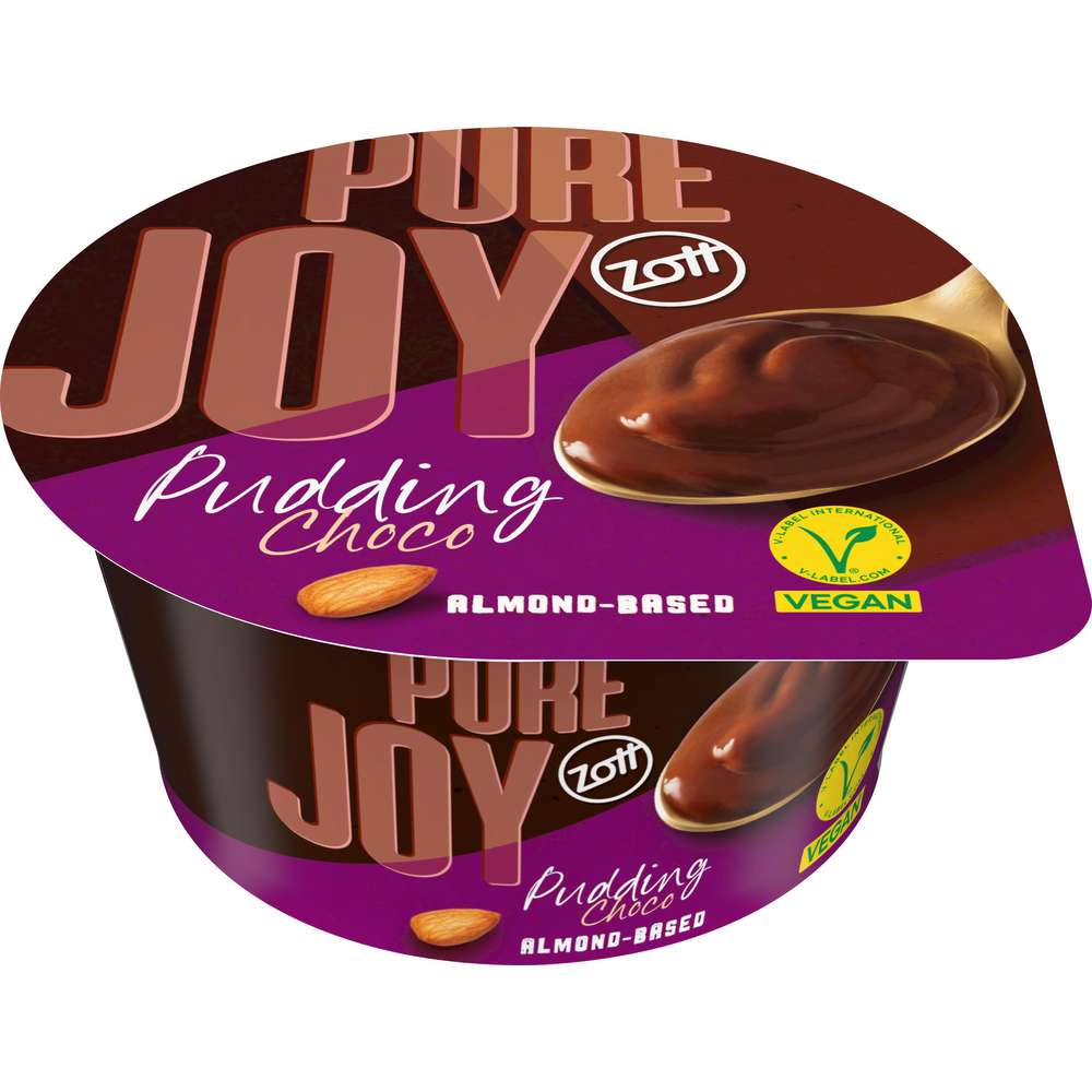 Produktabbildung Zott Pure Joy Pudding Schoko, Vegan