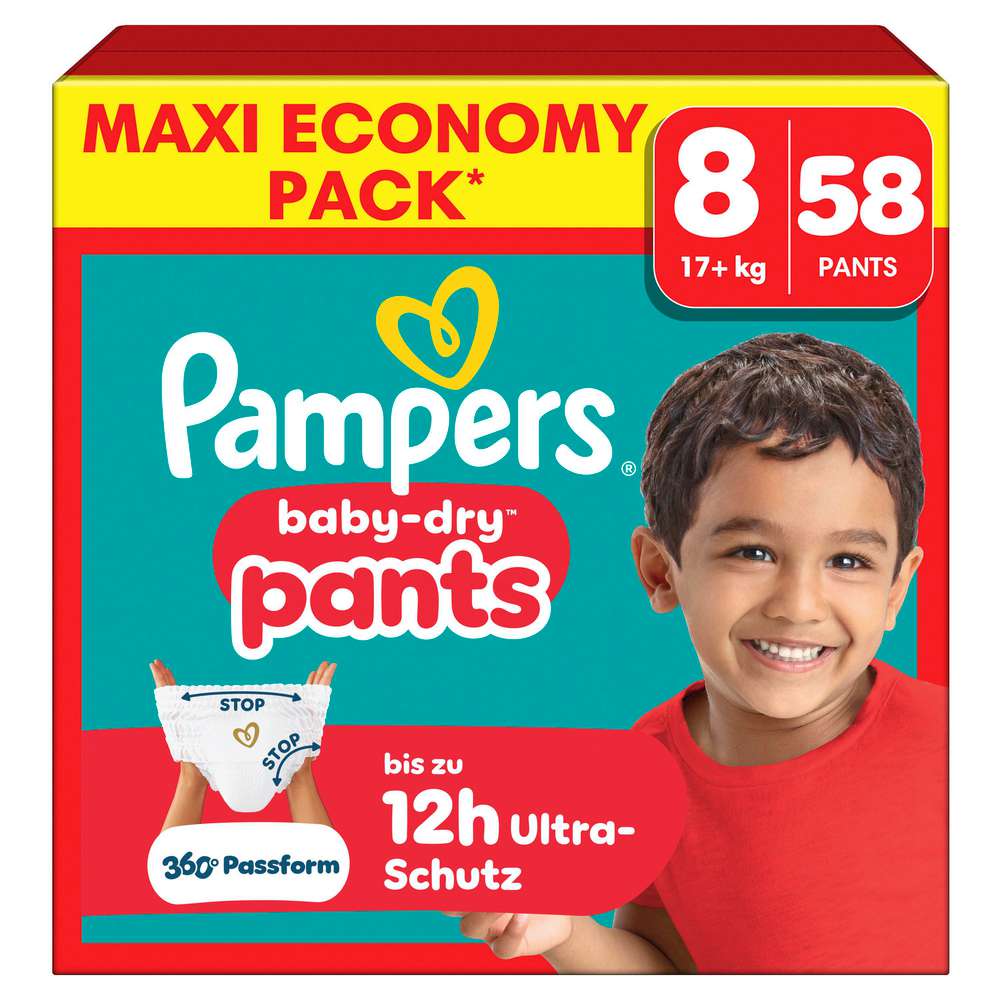 Produktabbildung Pampers Baby Pants Baby Dry Gr. 8 17+ kg