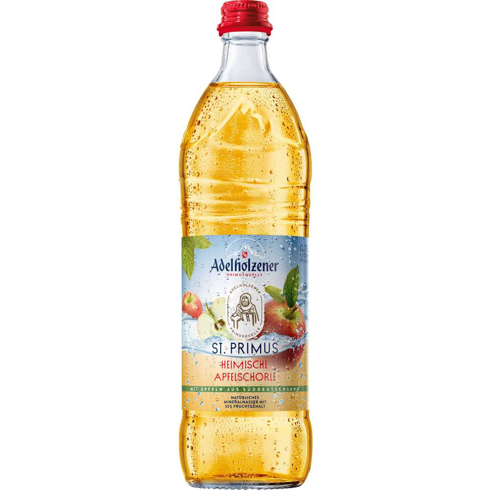 Produktabbildung Adelholzener Heimische Apfelschorle St.Primus