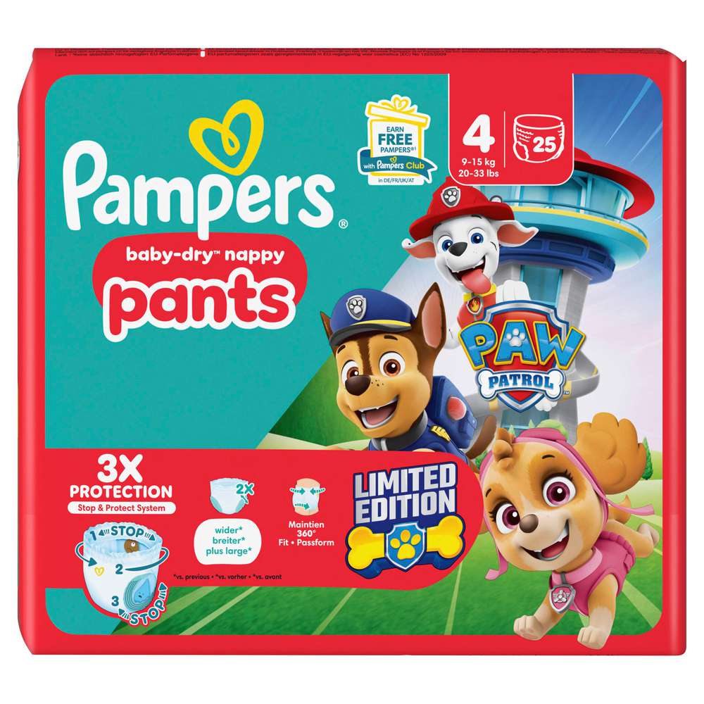 Produktabbildung Pampers Windeln Pants Baby Dry Maxi Gr. 4