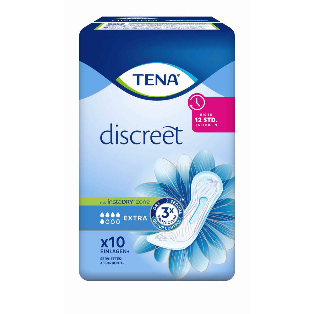Produktabbildung Tena Discreet Einlagen, Extra, 10er