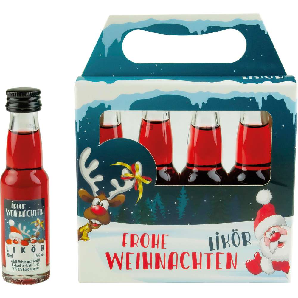 Produktabbildung Weisenbach Schnaps-Set Weihnachten 16%