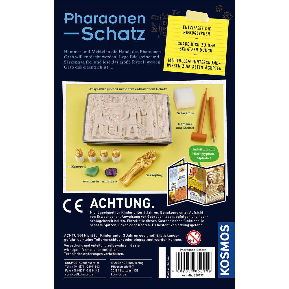 Produktabbildung Kosmos Mitbring Experiment, Pharaonen-Schatz