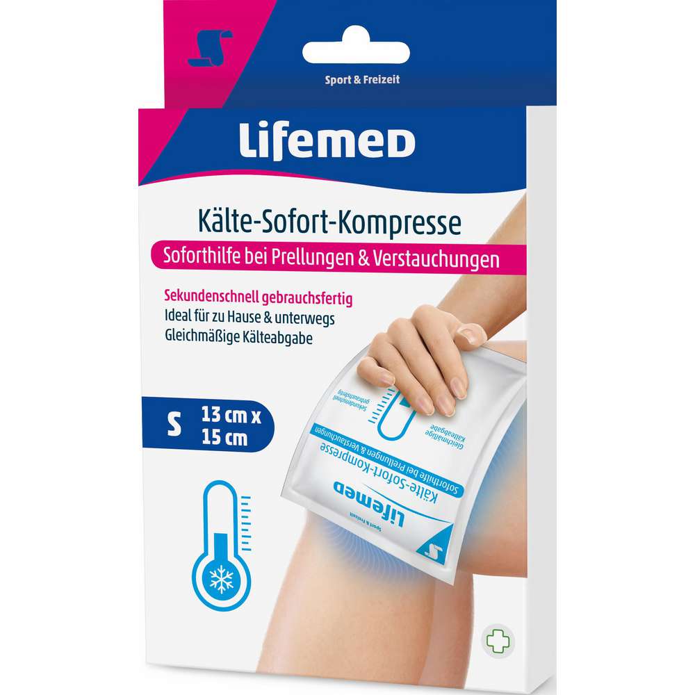 Produktabbildung Lifemed Kälte-Sofort Kompresse Gr. S