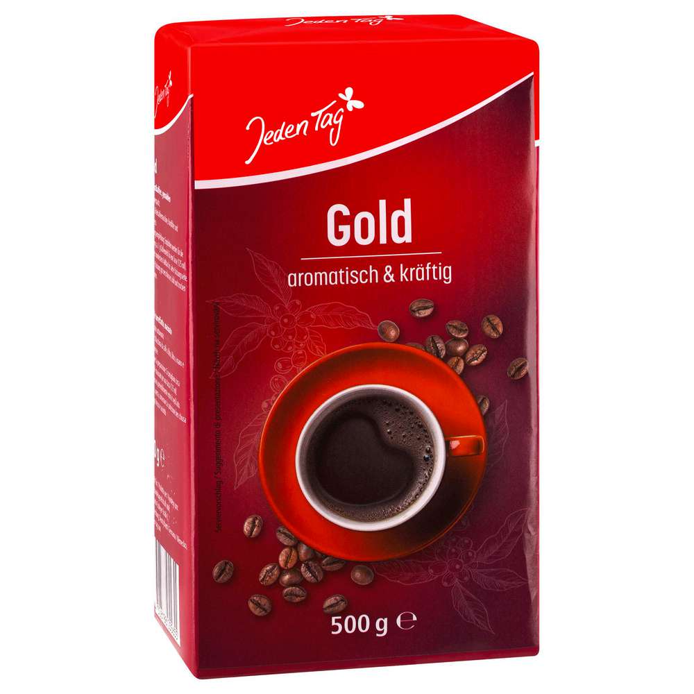 Produktabbildung Jeden Tag Kaffee Gold, gemahlen