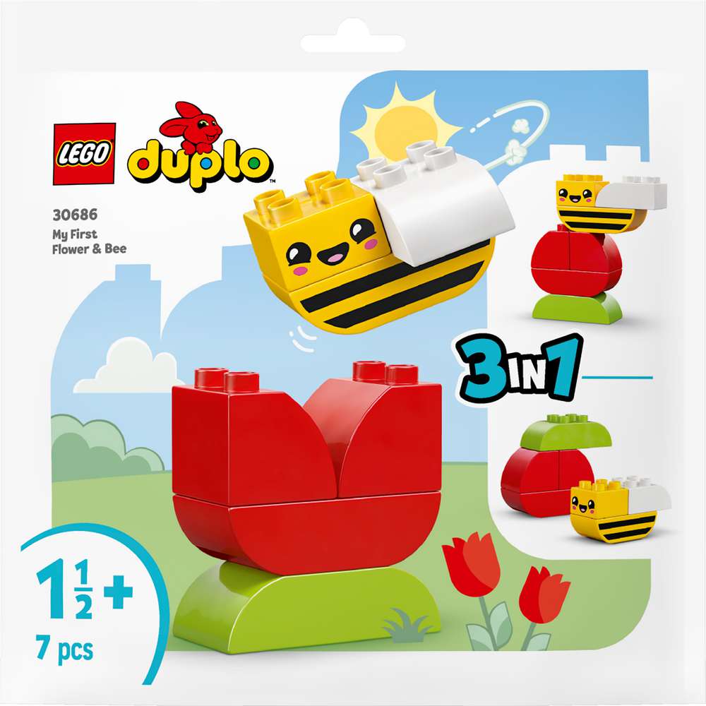 Produktabbildung Lego LEGO Duplo Meine erste Blume mit Biene 30686