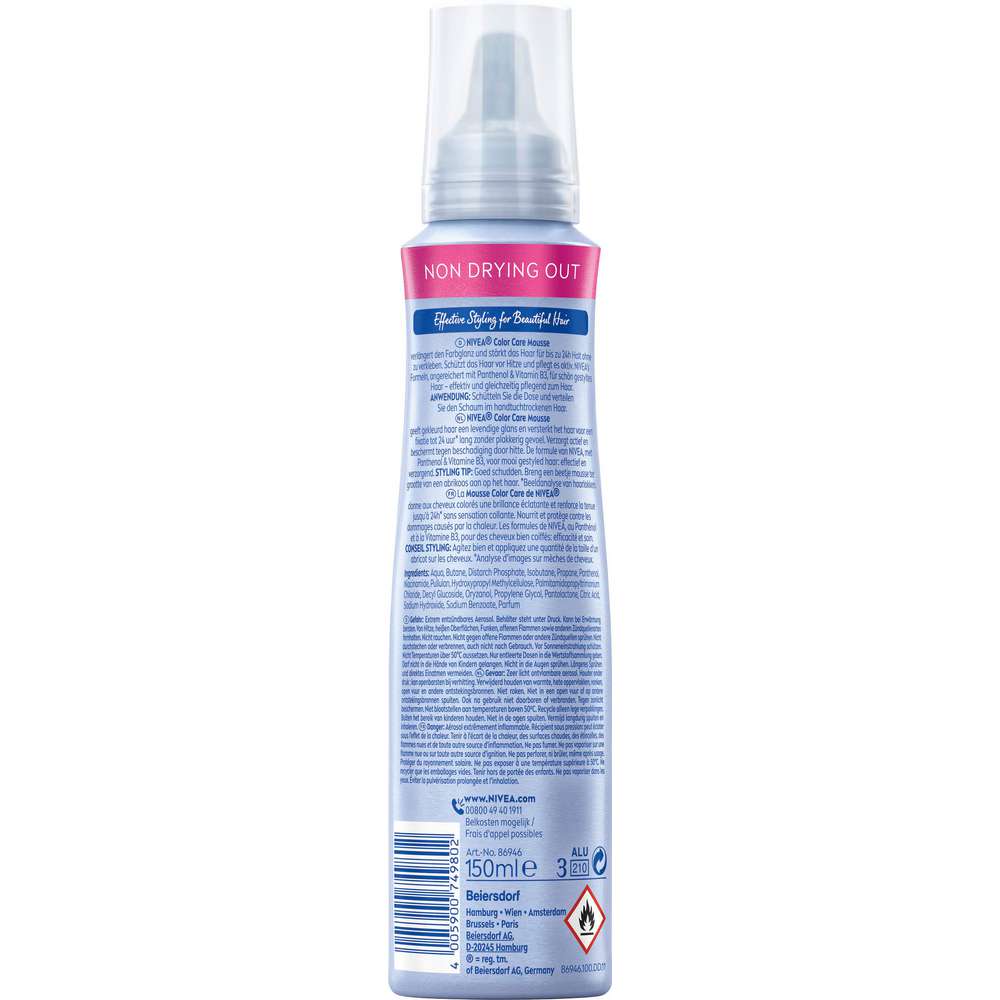 Produktabbildung Nivea Schaumfestiger Color Schutz