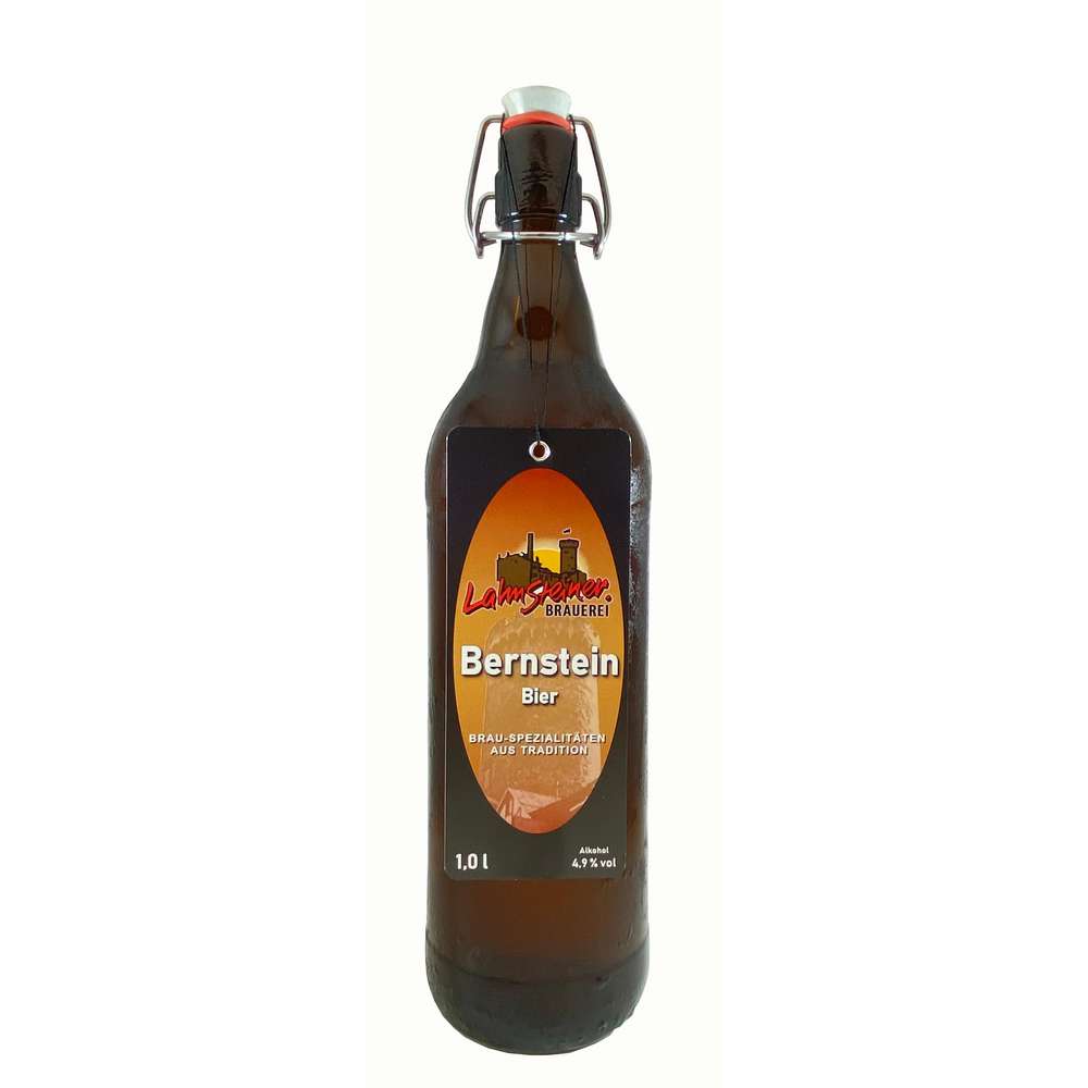 Produktabbildung Lahnsteiner Bernstein Bier 4,9 %