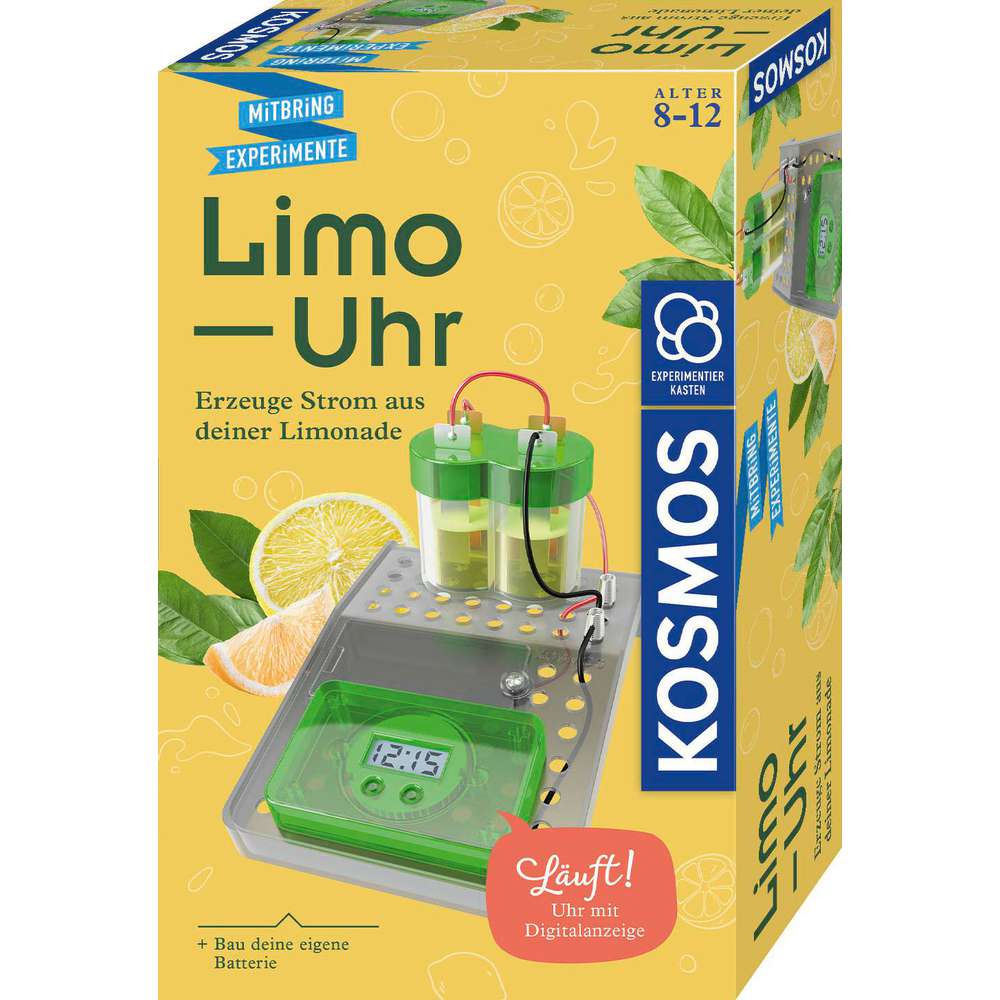 Produktabbildung Kosmos Mitbringexperiment, Limo Uhr