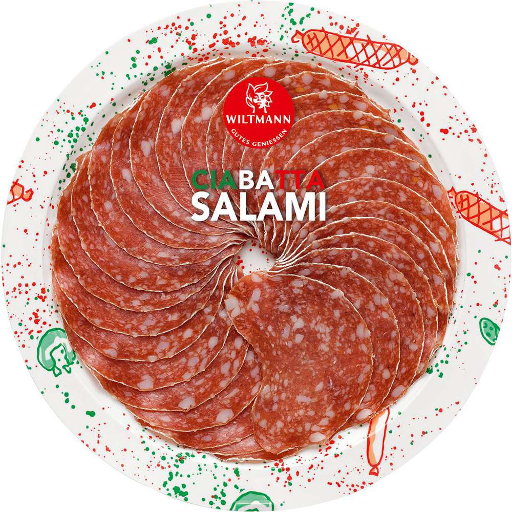 Produktabbildung Wiltmann Ciabatta-Salami