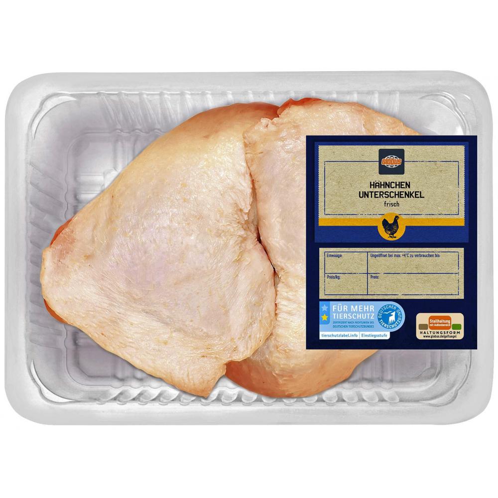 Produktabbildung keine Marke Globus Für Mehr Tierschutz Hähnchen-Schenkel, 1 kg