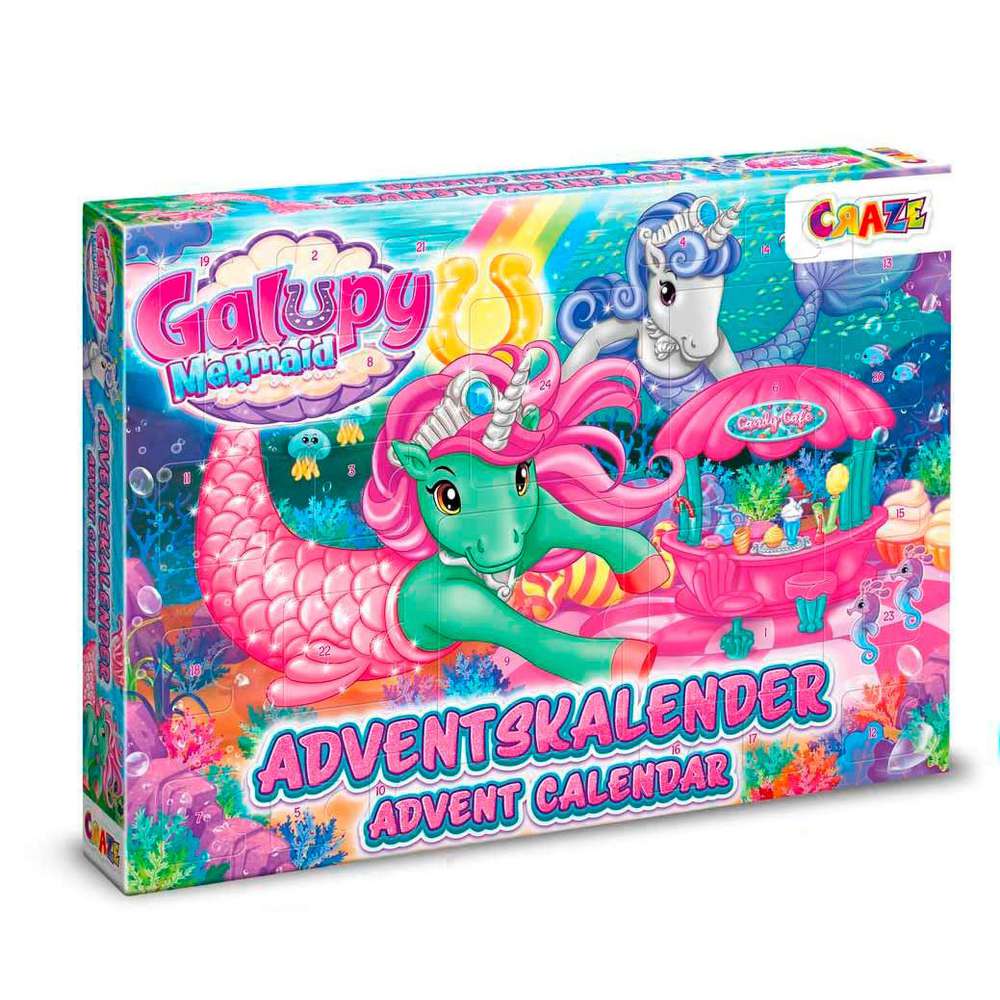 Produktabbildung Craze Adventskalender Galupy Mermaid