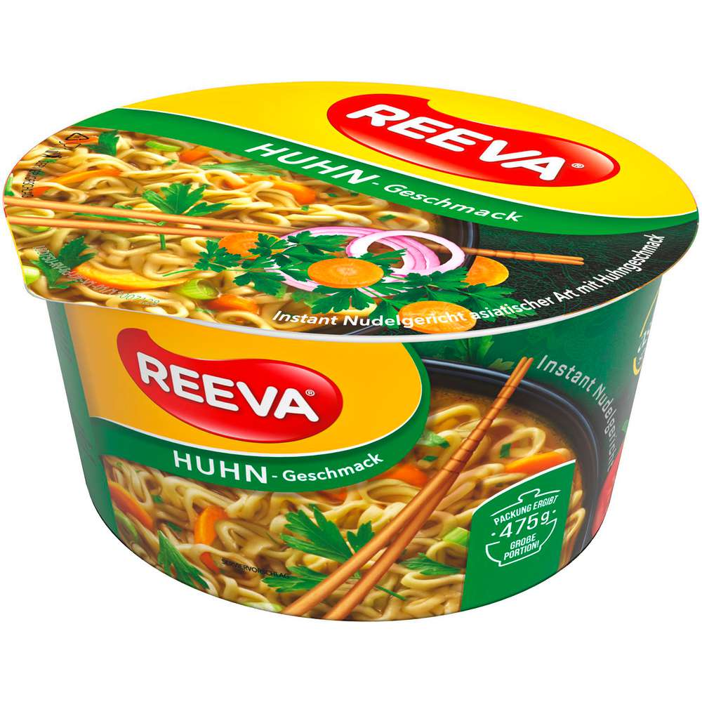 Produktabbildung Reeva  Instant Nudeln mit Huhngeschmack