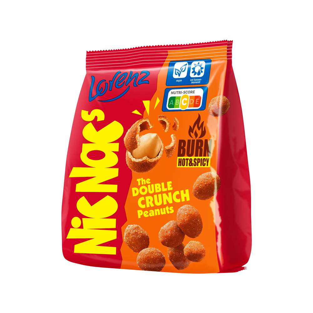 Produktabbildung Lorenz Erdnüsse NicNac's BURN, Hot & Spicy