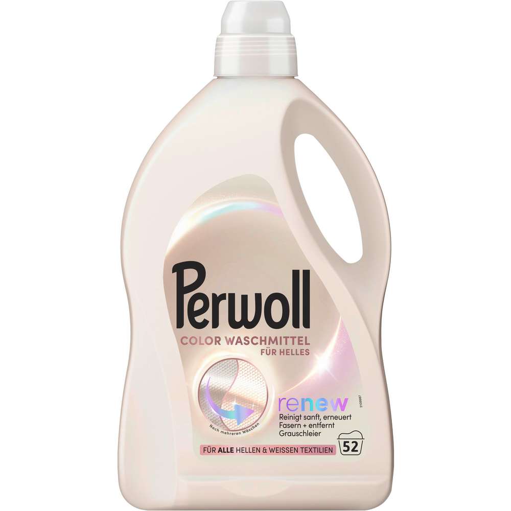 Produktabbildung Perwoll Color-Waschmittel, flüssig, Renew Für Helles
