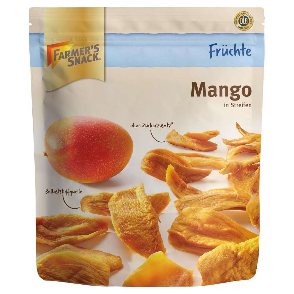 Produktabbildung Farmer's Snack Mangostreifen