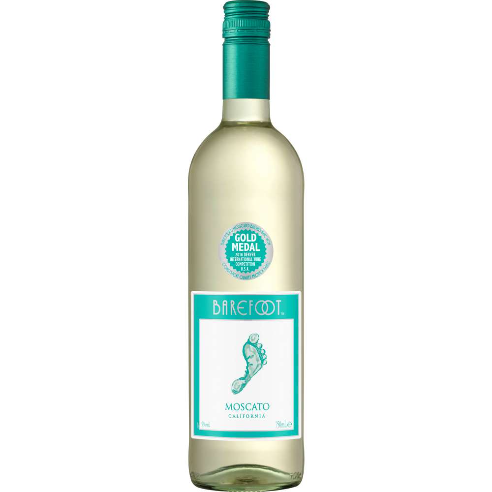 Produktabbildung Barefoot Moscato California, Weißwein