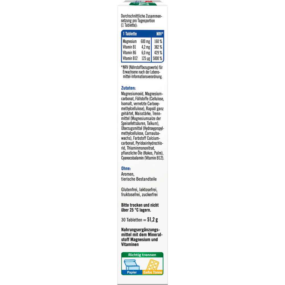 Produktabbildung Taxofit Magnesium 600 Forte