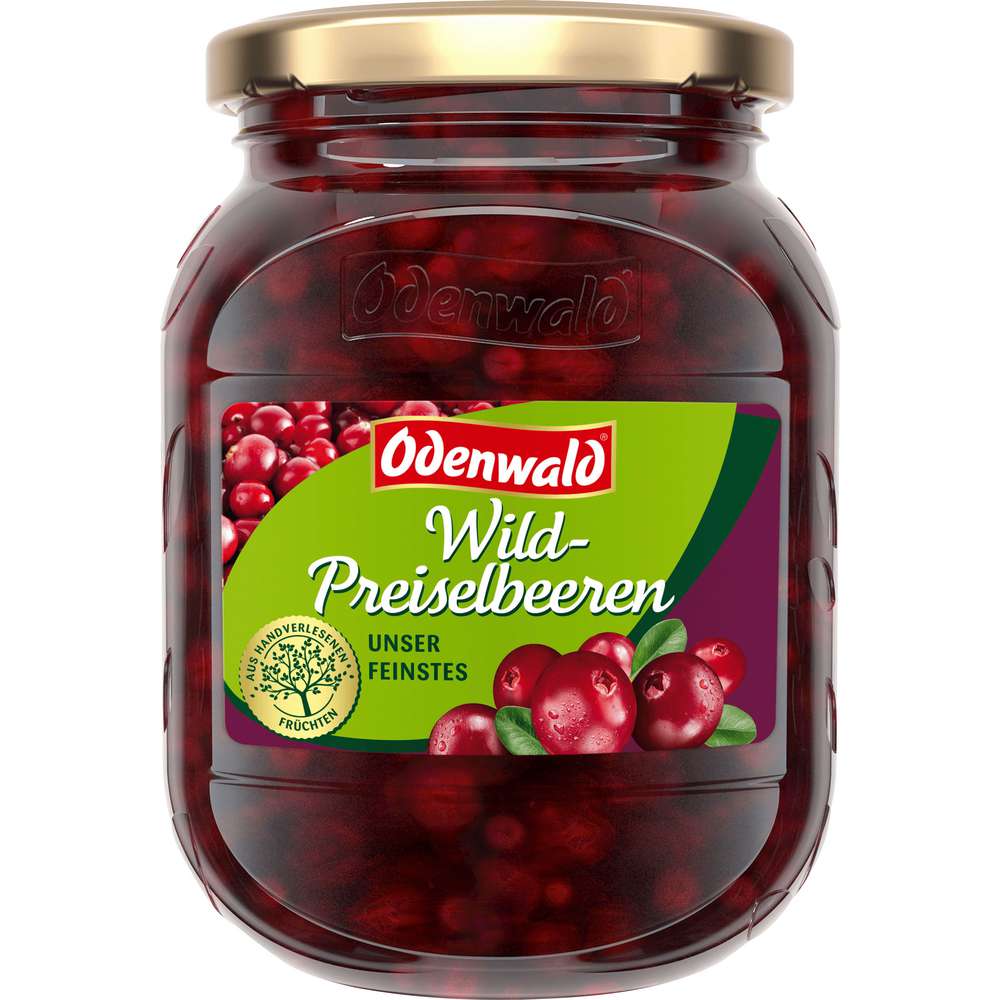 Produktabbildung Odenwald Wild Preiselbeeren