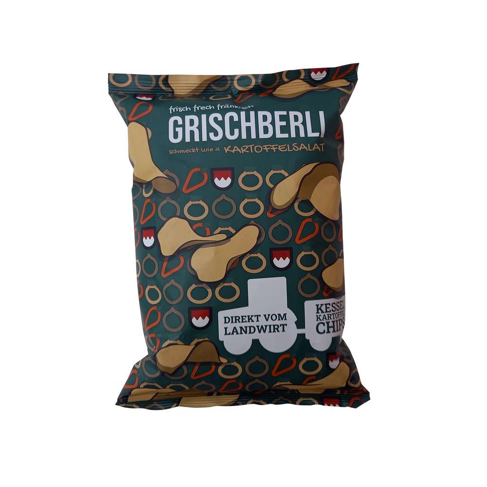 Produktabbildung Grischberli Kesselchips, Kartoffelsalat