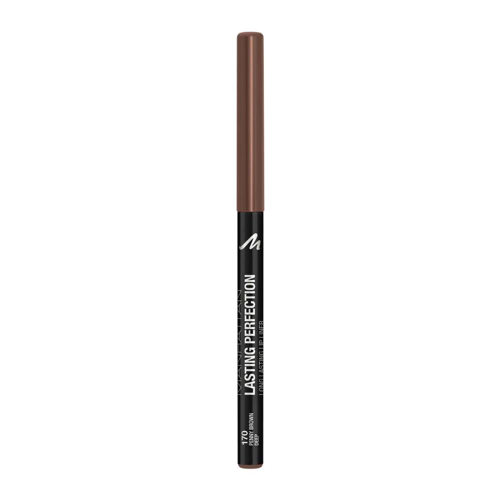 Produktabbildung Manhattan Lasting Perfection Lipliner 170 Penny Brown Deep